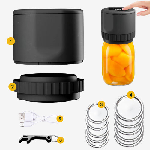 portable mason jar vacuum sealer