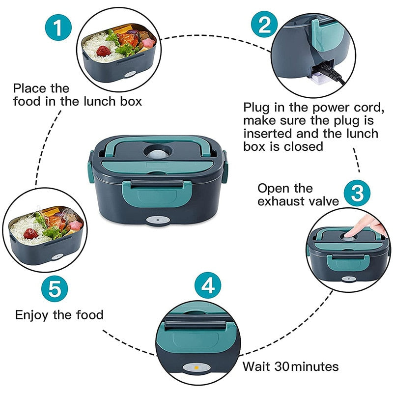 GoMeal™ Electric Lunch Box